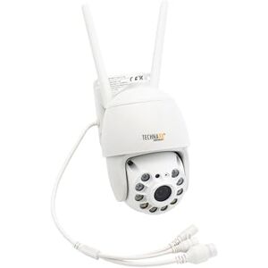 Technaxx 3MP WiFi PT Caméra Dome TX-192 Caméra de sécurité extérieure FullHD WiFi avec APP Détection de Mouvement, Fonction d'alarme, étanche IP66, Vision Nocturne, Audio bidirectionnel - Publicité Technaxx 3MP WiFi PT Caméra Dome TX-192 Caméra de sécurité extérieure FullHD WiFi avec APP Détection de Mouvement, Fonction d'alarme, étanche IP66, Vision Nocturne, Audio bidirectionnel - Publicité