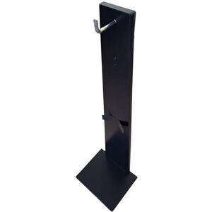 FERRETELIX ® Support de pied extincteur 6 kg ABC et 2 kg CO2 compatible avec les deux types d'attelage mural couleur noire - Publicité FERRETELIX ® Support de pied extincteur 6 kg ABC et 2 kg CO2 compatible avec les deux types d'attelage mural couleur noire - Publicité