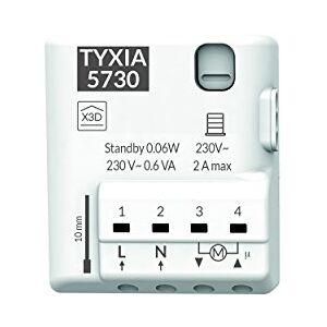 Delta Dore Récepteur sans fil Tyxia 5730 pour volet roulant de grande taille Centralisation   volet connecté   programmation 6351402 - Publicité