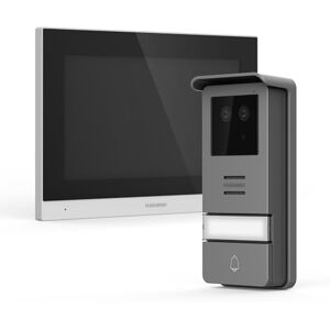 Thomson Smart Face Visiophone Filaire Connecté avec Reconnaissance Faciale 3D – Interphone Vidéo WiFi avec Écran Tactile 7’’ – Ouverture Portail & Portillon – Vision Nocturne – 512278 - Publicité Thomson Smart Face Visiophone Filaire Connecté avec Reconnaissance Faciale 3D – Interphone Vidéo WiFi avec Écran Tactile 7’’ – Ouverture Portail & Portillon – Vision Nocturne – 512278 - Publicité