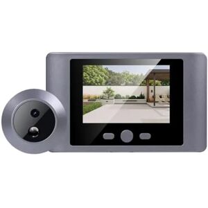 Koolenry Œil de Judas Numérique Intelligent avec Caméra Sans, Détection de Mouvement PIR, Visionneuse de Porte Numérique 2,8 Pouces - Publicité Koolenry Œil de Judas Numérique Intelligent avec Caméra Sans, Détection de Mouvement PIR, Visionneuse de Porte Numérique 2,8 Pouces - Publicité