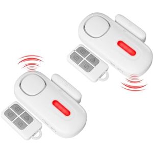 Louttary Alarmes de Porte Sans Lorsqu' Sont Ouvertes avec Télécommande, Carillon de Capteur de Sécurité de Porte, Alarme de Fenêtre, Alarme de Piscine, Alarme de Porte, Lot de 2 - Publicité Louttary Alarmes de Porte Sans Lorsqu' Sont Ouvertes avec Télécommande, Carillon de Capteur de Sécurité de Porte, Alarme de Fenêtre, Alarme de Piscine, Alarme de Porte, Lot de 2 - Publicité