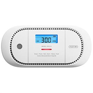 X-Sense Détecteur de Monoxyde de Carbone avec Écran Numérique LCD, Détecteur de CO Équipé d'une Pile Remplaçable d'une Durée de Vie de 7 Ans, Conforme à la Norme EN50291, XC01-R - Publicité X-Sense Détecteur de Monoxyde de Carbone avec Écran Numérique LCD, Détecteur de CO Équipé d'une Pile Remplaçable d'une Durée de Vie de 7 Ans, Conforme à la Norme EN50291, XC01-R - Publicité