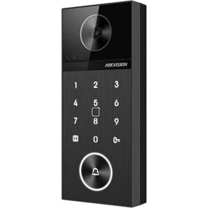 Hikvision Villa DS-KV6124-WBE1 Interphone Vidéo Noir 4MP avec 150° Angle de Vue Multiple Déverrouillage avec Carte/PIN/Bluetooth, PoE, Enregistrement Vidéo - Publicité Hikvision Villa DS-KV6124-WBE1 Interphone Vidéo Noir 4MP avec 150° Angle de Vue Multiple Déverrouillage avec Carte/PIN/Bluetooth, PoE, Enregistrement Vidéo - Publicité