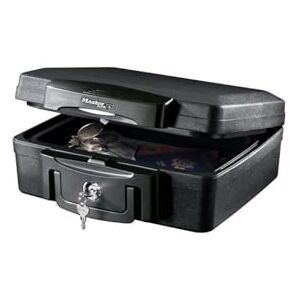 Master Lock Coffre fort anti feu et étanche à clé, triple protection vol, incendie et inondation, 4.9L, 15.6 x 36.2 x 33 cm - Publicité Master Lock Coffre fort anti feu et étanche à clé, triple protection vol, incendie et inondation, 4.9L, 15.6 x 36.2 x 33 cm - Publicité