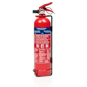 Smartwares Extincteur Poudre 1 kg pour Feux ABC Adapté pour véhicules & domiciles Support Inclus FEX-18116 - Publicité Smartwares Extincteur Poudre 1 kg pour Feux ABC Adapté pour véhicules & domiciles Support Inclus FEX-18116 - Publicité