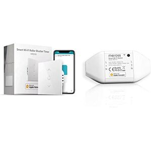 meross Interrupteur Volet Roulant Connecté (FIL NEUTRE REQUIS), Interrupteur & Interrupteur Connecté, Interrupteur WiFi Intelligent Compatible avec HomeKit, Siri, Alexa, Google Home et SmartThings - Publicité