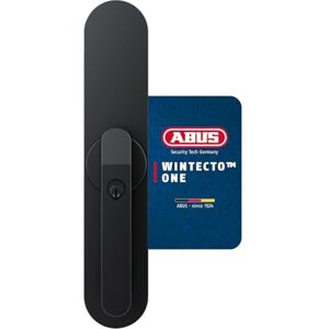 ABUS WINTECTO One Moteur de fenêtre Poignée de fenêtre intelligente pour fenêtres, portes de balcon et de terrasse avec fonction alarme montage simple sans perçage noir, même clé (AL0145) - Publicité ABUS WINTECTO One Moteur de fenêtre Poignée de fenêtre intelligente pour fenêtres, portes de balcon et de terrasse avec fonction alarme montage simple sans perçage noir, même clé (AL0145) - Publicité