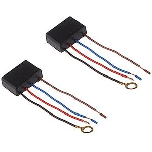 HEIBTENY Lot de 2 interrupteurs tactiles à 3 voies 220 V Interrupteur tactile Module de commande pour lampes LED, armoire, armoire - Publicité HEIBTENY Lot de 2 interrupteurs tactiles à 3 voies 220 V Interrupteur tactile Module de commande pour lampes LED, armoire, armoire - Publicité