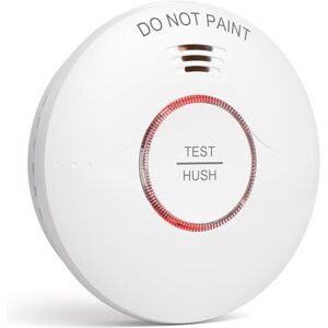 GHAZOR Detecteur de Fumée, Alarme Incendie Détecteur Fumée, Durée de Vie de la Batterie de 10 Ans, Conforme à la Norme EN14604, Utilisant la Technologie Optoélectronique, Alarme Sonore de 85 Décibels - Publicité GHAZOR Detecteur de Fumée, Alarme Incendie Détecteur Fumée, Durée de Vie de la Batterie de 10 Ans, Conforme à la Norme EN14604, Utilisant la Technologie Optoélectronique, Alarme Sonore de 85 Décibels - Publicité