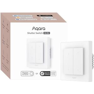 Aqara Interrupteur Volet Roulant H2 EU (Fil Neutre Requis)– Thread/Zigbee, pour Volets Roulants/Stores, 2 Boutons Sans Fil Supplémentaires, Matter, Compatible avec Apple Home, Alexa, Home Assistant - Publicité Aqara Interrupteur Volet Roulant H2 EU (Fil Neutre Requis)– Thread/Zigbee, pour Volets Roulants/Stores, 2 Boutons Sans Fil Supplémentaires, Matter, Compatible avec Apple Home, Alexa, Home Assistant - Publicité