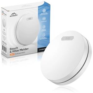 ALPENLUFT Détecteur de fumée & de Chaleur 2en1, 10 Ans de Batterie, Alarme Incendie fumee, detecteur, detecteur Incendie, sans perçage, securite Incendie, Pas de LED detecteur de fumée (Set de 1) - Publicité ALPENLUFT Détecteur de fumée & de Chaleur 2en1, 10 Ans de Batterie, Alarme Incendie fumee, detecteur, detecteur Incendie, sans perçage, securite Incendie, Pas de LED detecteur de fumée (Set de 1) - Publicité
