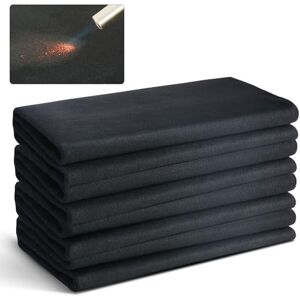 VEVOR Couverture de Soudage Ignifuge, Lot de 4 Couverture Anti-feu Fibre de Carbone 950x910 mm Résistante à la Chaleur 982 ℃ Tapis Isolant Découpable pour Protection Contre Étincelles, Éclaboussures - Publicité VEVOR Couverture de Soudage Ignifuge, Lot de 4 Couverture Anti-feu Fibre de Carbone 950x910 mm Résistante à la Chaleur 982 ℃ Tapis Isolant Découpable pour Protection Contre Étincelles, Éclaboussures - Publicité