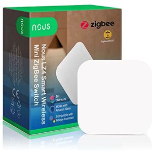 NOUS LZ4 Interrupteur ZigBee, Tuya smart life, Interrupteur d'éclairage Alexa, Interrupteur d'éclairage tactile Smart Home, Interrupteur d'éclairage intelligent, ZigBee2MQTT - Publicité NOUS LZ4 Interrupteur ZigBee, Tuya smart life, Interrupteur d'éclairage Alexa, Interrupteur d'éclairage tactile Smart Home, Interrupteur d'éclairage intelligent, ZigBee2MQTT - Publicité