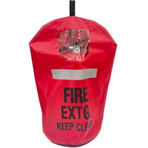 SHINETEC Housse d'extincteur avec sangle réfléchissante, manchon de protection robuste contre les éraflures et les rayures, 1 pièce, 45,7 x 88,9 cm (l x L) - Publicité SHINETEC Housse d'extincteur avec sangle réfléchissante, manchon de protection robuste contre les éraflures et les rayures, 1 pièce, 45,7 x 88,9 cm (l x L) - Publicité