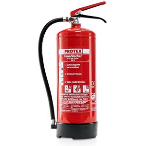 MBS FIRE Protex – Extincteur en poudre PDE 6 – 6 kg – pour les classes de feu ABC – Certifié selon DIN EN 3 et CE – 9,5 kg – avec support pratique – avec plaque d'essai Fabriqué dans l'UE - Publicité MBS FIRE Protex – Extincteur en poudre PDE 6 – 6 kg – pour les classes de feu ABC – Certifié selon DIN EN 3 et CE – 9,5 kg – avec support pratique – avec plaque d'essai Fabriqué dans l'UE - Publicité