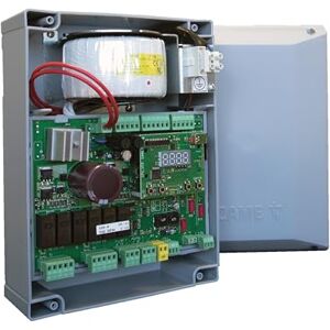 Came Tableau de commande ZLX24MA universel avec alimentation 230 V AC pour portails à deux vantaux battants 24 V avec affichage de programmation et de signalisation - Publicité Came Tableau de commande ZLX24MA universel avec alimentation 230 V AC pour portails à deux vantaux battants 24 V avec affichage de programmation et de signalisation - Publicité