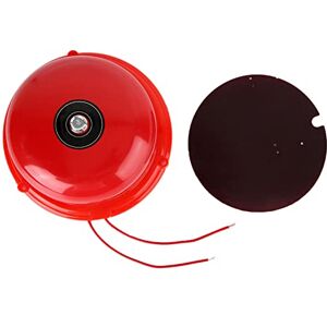 Dioche Cloche d'alarme incendie à décibels élevés de 100 dB, Cloche électrique de type à gâche interne en acier inoxydable de 4 pouces pour alarme incendie évacuation d'urgence école station (220V) - Publicité Dioche Cloche d'alarme incendie à décibels élevés de 100 dB, Cloche électrique de type à gâche interne en acier inoxydable de 4 pouces pour alarme incendie évacuation d'urgence école station (220V) - Publicité