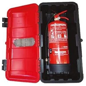 FERRETELIX ABC Extincteur à poudre haute efficacité 6 kg avec support de montage + armoire PVC pour extincteur 6 kg ABC pour extérieur G - Publicité FERRETELIX ABC Extincteur à poudre haute efficacité 6 kg avec support de montage + armoire PVC pour extincteur 6 kg ABC pour extérieur G - Publicité