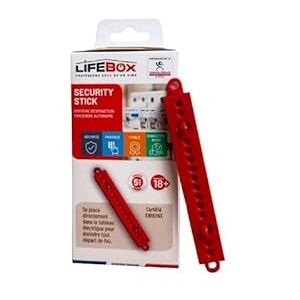 LIFEBOX Stick, Extincteur Automatique Compact, 9,8 x 1,8 x 1 cm, Rouge EN16263 - Publicité LIFEBOX Stick, Extincteur Automatique Compact, 9,8 x 1,8 x 1 cm, Rouge EN16263 - Publicité