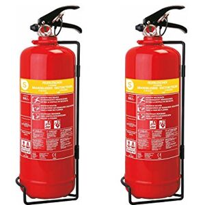 Smartwares Lot de 2 l Facile d'extincteur à Mousse, feuerklassen a, b, de Lutte sB2SW Contre l'incendie - Publicité Smartwares Lot de 2 l Facile d'extincteur à Mousse, feuerklassen a, b, de Lutte sB2SW Contre l'incendie - Publicité