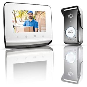 somfy 1870996 Visiophone V350, Interphone vidéo avec Vision Nocturne, Design épuré, Mémoires d'images, Caméra Grand Angle, Contrôle jusqu'à 5 équipements RTS, Écran 7 Pouces - Publicité somfy 1870996 Visiophone V350, Interphone vidéo avec Vision Nocturne, Design épuré, Mémoires d'images, Caméra Grand Angle, Contrôle jusqu'à 5 équipements RTS, Écran 7 Pouces - Publicité