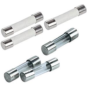ESKA-SICHERUNGEN ESKA 522.722 Lot de 10 fusibles fins en céramique T 3,15 A 5 x 20 - Publicité ESKA-SICHERUNGEN ESKA 522.722 Lot de 10 fusibles fins en céramique T 3,15 A 5 x 20 - Publicité