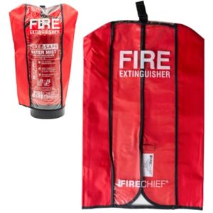 Firechief RPV2 Housse d'extincteur Rouge Taille M - Publicité Firechief RPV2 Housse d'extincteur Rouge Taille M - Publicité