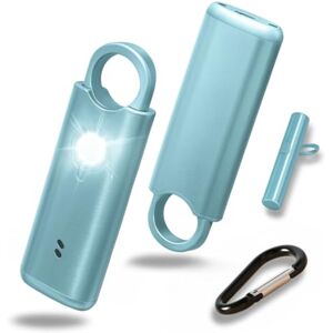 VOLTEK News kit Alarme métal loquet de sécurité Femme Defense + detecteur Porte et fenêtre autodéfense Auto Alarme Mini Autonome + sifflet Urgence personnelle Lampe puissante 135 DB, USB-C (Azur) - Publicité VOLTEK News kit Alarme métal loquet de sécurité Femme Defense + detecteur Porte et fenêtre autodéfense Auto Alarme Mini Autonome + sifflet Urgence personnelle Lampe puissante 135 DB, USB-C (Azur) - Publicité