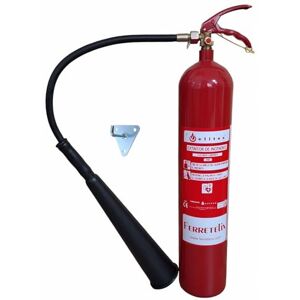 Mobiak Extincteur CO2 capacité 5 Kg CE avec support de fixation - Publicité Mobiak Extincteur CO2 capacité 5 Kg CE avec support de fixation - Publicité