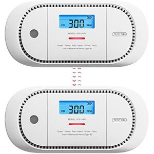 X-Sense Détecteur de Monoxyde de Carbone Interconnecté sans Fil avec Pile Remplaçable, Affichage Digital avec Mémoire des Valeurs de Crête, Conforme à la Norme en 50291, XC01-WR, Link+, Lot de 2 - Publicité X-Sense Détecteur de Monoxyde de Carbone Interconnecté sans Fil avec Pile Remplaçable, Affichage Digital avec Mémoire des Valeurs de Crête, Conforme à la Norme en 50291, XC01-WR, Link+, Lot de 2 - Publicité
