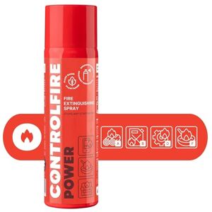 Control Fire Spray extincteur 500ml Pour la maison, la cuisine, le camping et les déplacements – polyvalent, portable et léger – classes de feu A, B, D, F, Noir - Publicité Control Fire Spray extincteur 500ml Pour la maison, la cuisine, le camping et les déplacements – polyvalent, portable et léger – classes de feu A, B, D, F, Noir - Publicité