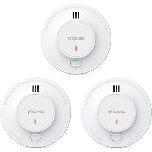 X-Sense Détecteur de Fumée Connecté, Batterie Intégrée 10 Ans, Fonction avec l’Appli, Station de Base SBS50 Requise, Compatible avec l’Application Home Security, SD19-MN, Lot de 3 - Publicité X-Sense Détecteur de Fumée Connecté, Batterie Intégrée 10 Ans, Fonction avec l’Appli, Station de Base SBS50 Requise, Compatible avec l’Application Home Security, SD19-MN, Lot de 3 - Publicité