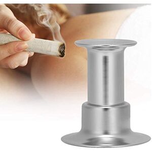 Kireina Extincteur à bâtonnet Moxa en acier inoxydable, extincteur facultatif à rouleau de Moxibustion multi-spécifications avec base stable pour plateaux de cendriers (2cm) - Publicité Kireina Extincteur à bâtonnet Moxa en acier inoxydable, extincteur facultatif à rouleau de Moxibustion multi-spécifications avec base stable pour plateaux de cendriers (2cm) - Publicité