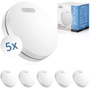 ALPENLUFT Détecteur de fumée & de Chaleur 2en1, 10 Ans de Batterie, Alarme Incendie fumee, detecteur, detecteur Incendie, sans perçage, securite Incendie, Pas de LED detecteur de fumée (Set de 5) - Publicité ALPENLUFT Détecteur de fumée & de Chaleur 2en1, 10 Ans de Batterie, Alarme Incendie fumee, detecteur, detecteur Incendie, sans perçage, securite Incendie, Pas de LED detecteur de fumée (Set de 5) - Publicité