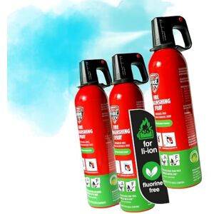 notlok Safety Work 3X 750g Extincteur Incendie Électrique Classes E, A et F Fire Spray Compact pour Batterie Lithium Cuisine, Bureau, Bateau Extincteur Voiture, Maison - Publicité notlok Safety Work 3X 750g Extincteur Incendie Électrique Classes E, A et F Fire Spray Compact pour Batterie Lithium Cuisine, Bureau, Bateau Extincteur Voiture, Maison - Publicité