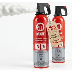 notlok Safety Work 2X 750ml Extincteur pour Batterie Lithium sans Fluor Spray extincteur sûr pour Batteries de Smartphones, laptops et véhicules Extincteur Maison, Mousse sans PFAS - Publicité notlok Safety Work 2X 750ml Extincteur pour Batterie Lithium sans Fluor Spray extincteur sûr pour Batteries de Smartphones, laptops et véhicules Extincteur Maison, Mousse sans PFAS - Publicité