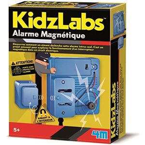 4M KidzLabs Alarme magnétique à Construire – Kit Alarme de Porte Enfant – Jeu Scientifique et électronique dès 8 Ans - Publicité 4M KidzLabs Alarme magnétique à Construire – Kit Alarme de Porte Enfant – Jeu Scientifique et électronique dès 8 Ans - Publicité