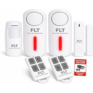 FAST LED TECHNOLOGY KIT Expert Alarme sans Fil puissante prêt à Poser 2 sirène déportée 120db idéal Appartement Garage Box Cave sous Sol - Publicité FAST LED TECHNOLOGY KIT Expert Alarme sans Fil puissante prêt à Poser 2 sirène déportée 120db idéal Appartement Garage Box Cave sous Sol - Publicité