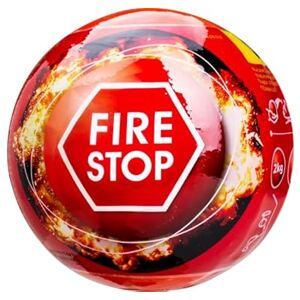 KRAFT&DELE Boule Extincteur Anti-Incendie Automatique, 2 kg, ABC, Diamètre 16,5 cm, Activation 3-5 Secondes, Couverture 5 m³ - Publicité KRAFT&DELE Boule Extincteur Anti-Incendie Automatique, 2 kg, ABC, Diamètre 16,5 cm, Activation 3-5 Secondes, Couverture 5 m³ - Publicité