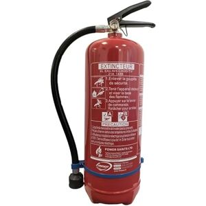 Mobiak Extincteur 6L Eau PP NF avec additif - Publicité Mobiak Extincteur 6L Eau PP NF avec additif - Publicité