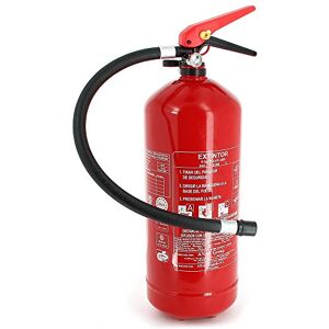 Sumex Extincteur poudre avec une grande efficacité 34A 233B C Support inclus - Publicité Sumex Extincteur poudre avec une grande efficacité 34A 233B C Support inclus - Publicité