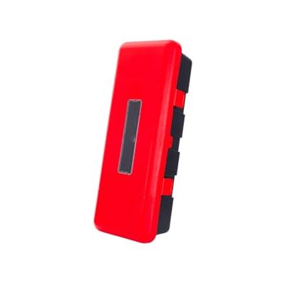 DAKEN Boîte pour extincteur 9–12 kg – 865 x 335 x 240 mm – Rouge, Plastique Haute résistance, fenêtre de contrôle, Montage sécurisé - Publicité DAKEN Boîte pour extincteur 9–12 kg – 865 x 335 x 240 mm – Rouge, Plastique Haute résistance, fenêtre de contrôle, Montage sécurisé - Publicité