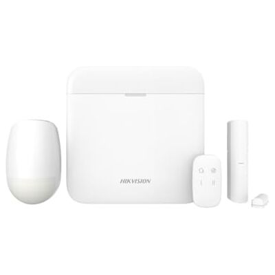 Hikvision Kit Alarme sans Fil WiFi/GPRS avec Centrale 64 Zones DS-PWA64-KIT-WE AX Pro - Publicité Hikvision Kit Alarme sans Fil WiFi/GPRS avec Centrale 64 Zones DS-PWA64-KIT-WE AX Pro - Publicité