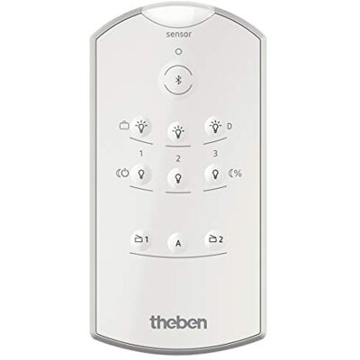 Theben 9070985 theSenda B Télécommande pour la communication de l'application PlugSenda avec les détecteurs - Publicité Theben 9070985 theSenda B Télécommande pour la communication de l'application PlugSenda avec les détecteurs - Publicité