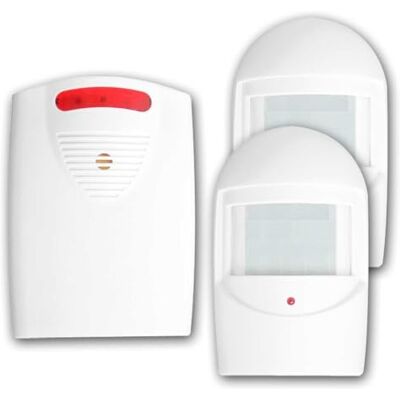 Kit d'alarme sans fil Orno OR-MA-718 - PIR, 90dB, IP44 - Publicité Kit d'alarme sans fil Orno OR-MA-718 - PIR, 90dB, IP44 - Publicité