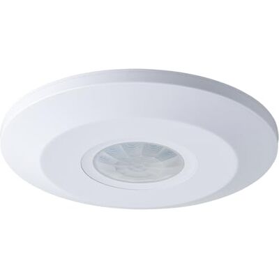 SEBSON Détecteur de Mouvement Intérieur en Saillie Capteur de Mouvement Montage au Plafond, Adapté aux LED, Programmable, Portée 2-6m/360°, 3 Fils - Publicité SEBSON Détecteur de Mouvement Intérieur en Saillie Capteur de Mouvement Montage au Plafond, Adapté aux LED, Programmable, Portée 2-6m/360°, 3 Fils - Publicité