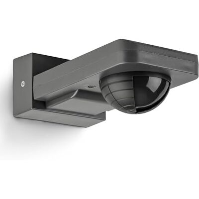 SEBSON Détecteur de Mouvement Extérieur IP65 Montage en Saillie au Mur ou Plafond, Programmable, 20m / 360°, LED Adapté, Capteur Infrarouge avec 3 Capteurs - Publicité SEBSON Détecteur de Mouvement Extérieur IP65 Montage en Saillie au Mur ou Plafond, Programmable, 20m / 360°, LED Adapté, Capteur Infrarouge avec 3 Capteurs - Publicité