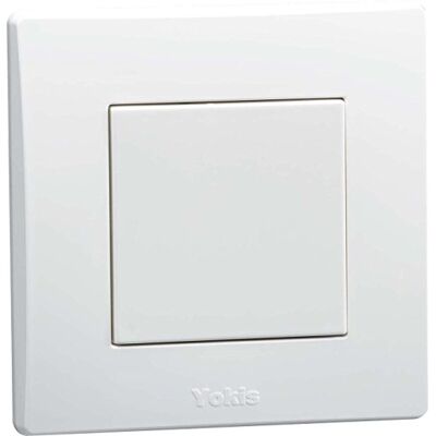 Yokis télécommande murale 1 touche 45 x 45 tlm1t45 - Publicité Yokis télécommande murale 1 touche 45 x 45 tlm1t45 - Publicité