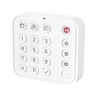 Arlo Clavier sans fil pour système de sécurité domestique Accessoire certifié Clavier d'alarme, installation à monter soi-même, sirène intégrée, blanc KB1001 - Publicité Arlo Clavier sans fil pour système de sécurité domestique Accessoire certifié Clavier d'alarme, installation à monter soi-même, sirène intégrée, blanc KB1001 - Publicité